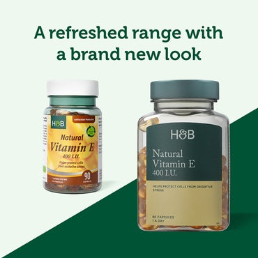 Natural Vitamin E 400 IU - 90 capsules