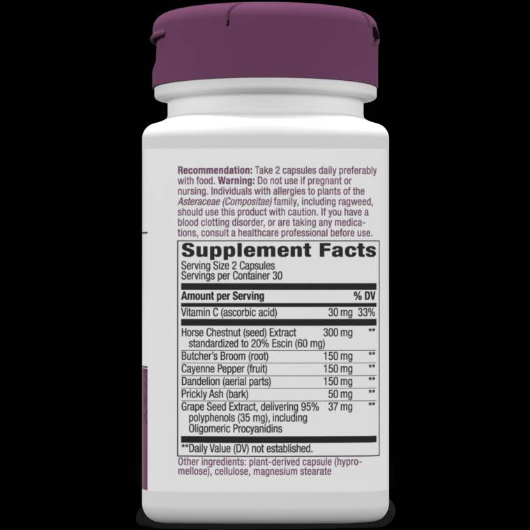 Leg Veins with Tru-OPCs 435 mg - 60 capsules