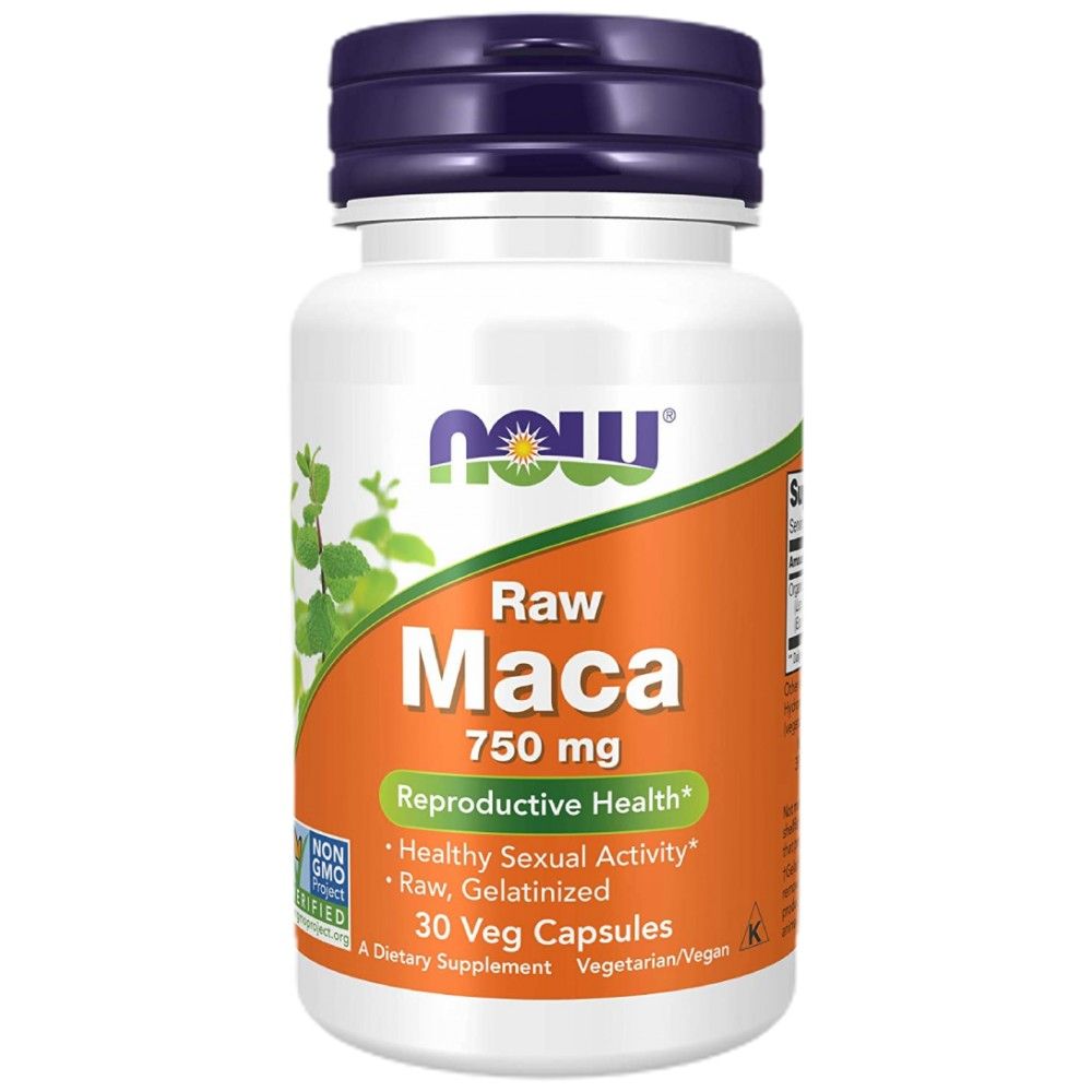 Maca 6: 1 concentrado 750 mg - 30 cápsulas