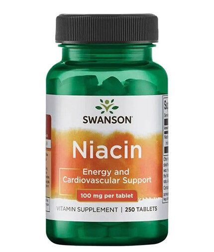 NIACIN 100 mg - 250 tabletek