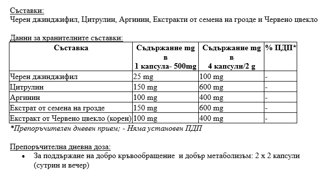 Óxido nítrico bioactivo /Óxido nítrico/ <tc>Muracol</tc> 120 cápsulas