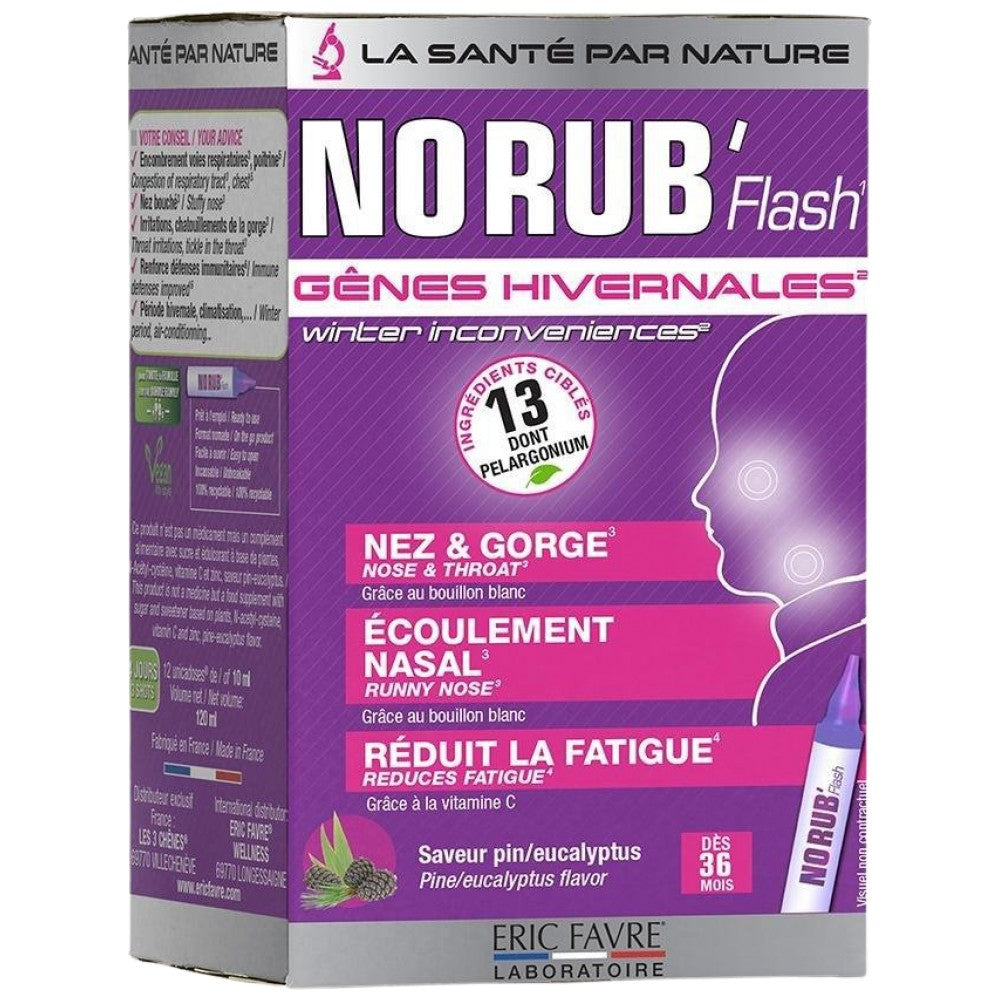 Nėra trinties blykstės | Dėl žiemos nepatogumų - 12 x 10 ml