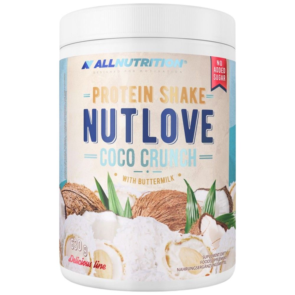 Batido de proteínas de la iluminación de nueces | Proteína de suero + caseína - 630 gramos
