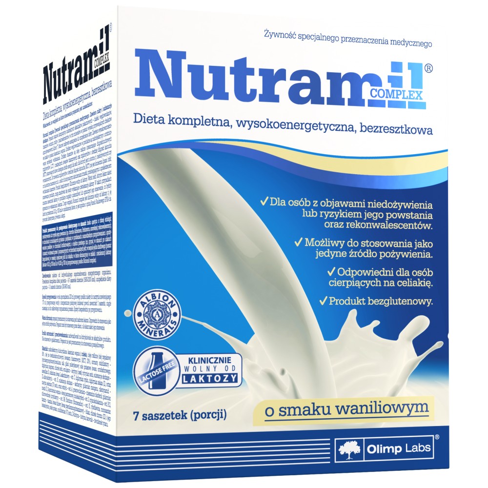 Nutramil 7 x 72 grams