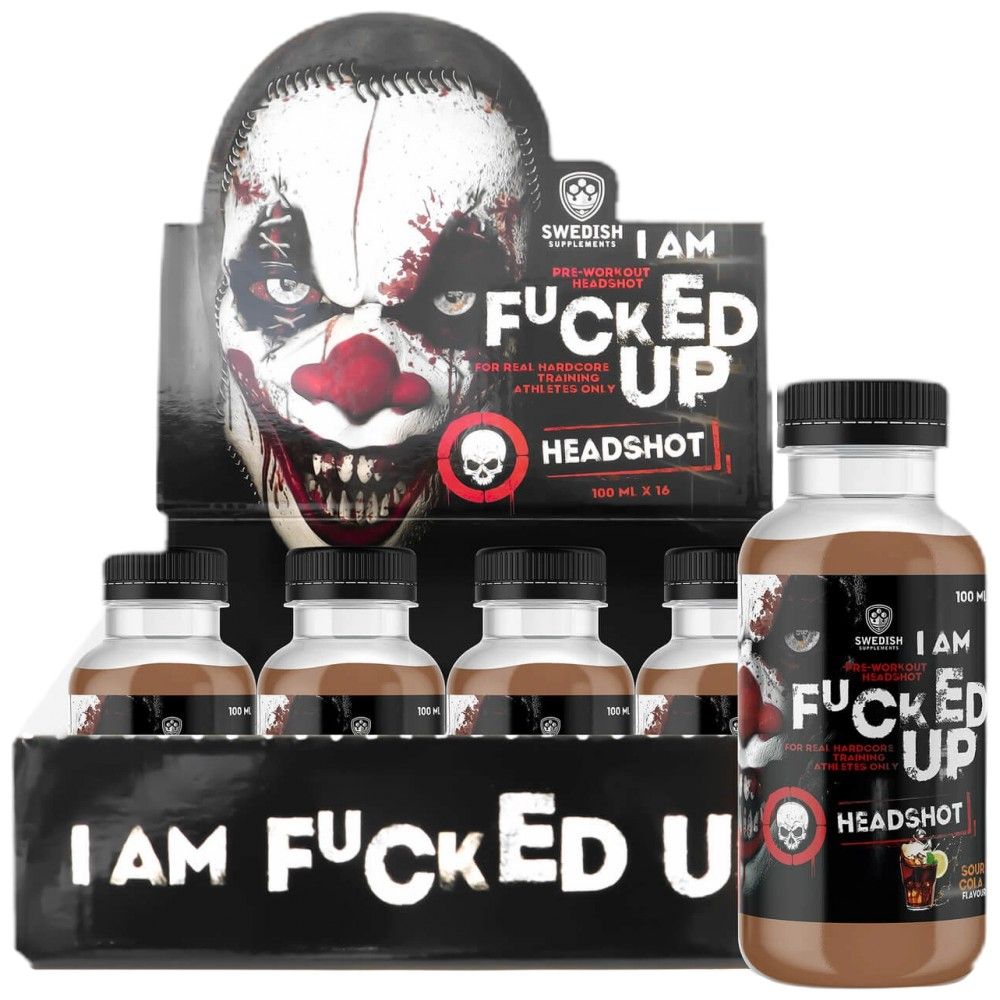 I am F#CKED UP Headshot - 16 x 100 ml