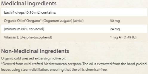 Olie van oregano - 30 ml