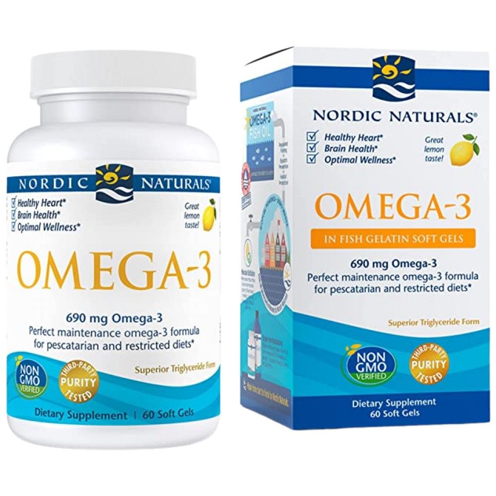 Omega-3 690 mg - 60 Softgels