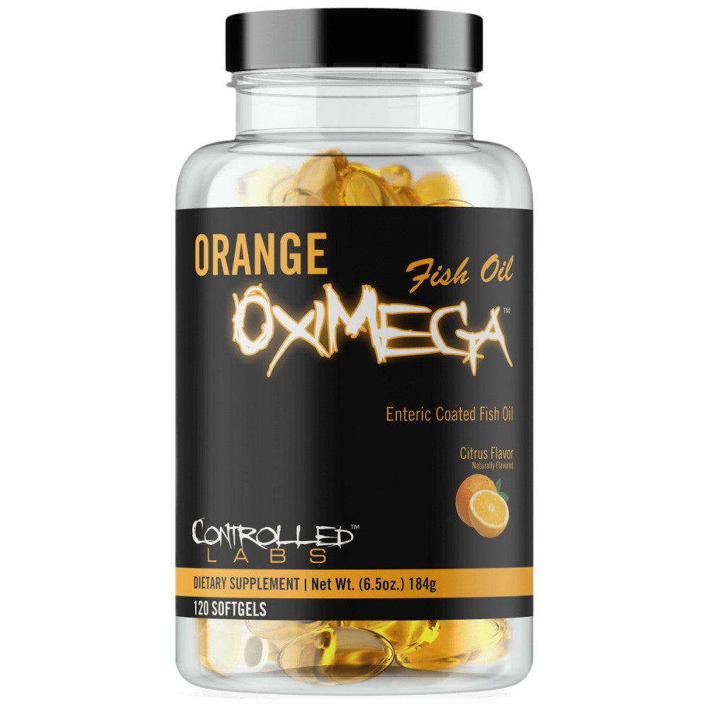 Oranžinė oksimega - 120 gelio kapsulės