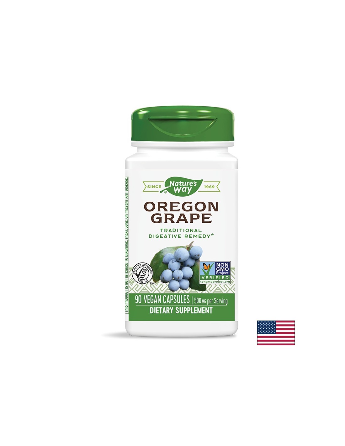 Korzeń winogron Oregon 500 mg - 90 kapsułek