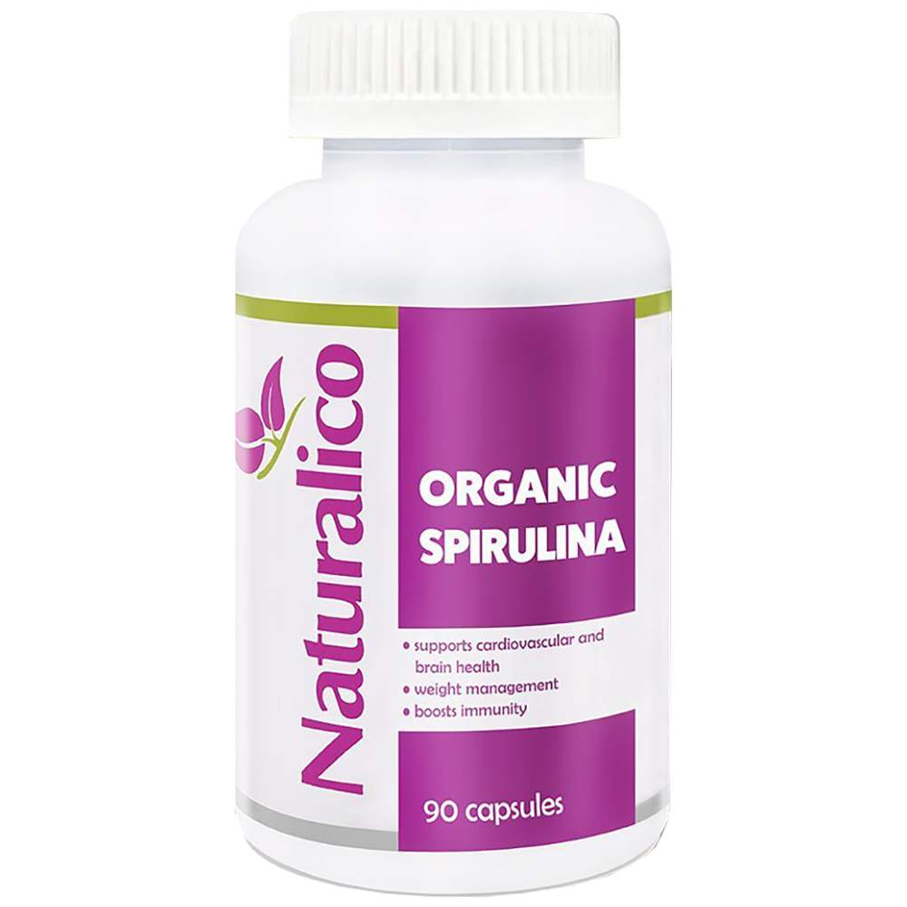 Organic Spirulina 3000 mg 90 capsules