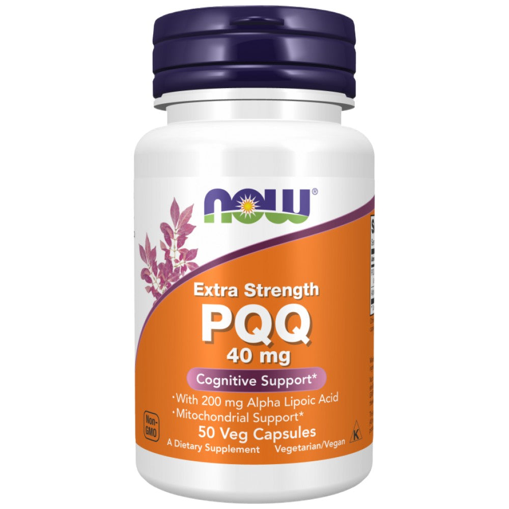 PQQ 40mg Extra Strength | with Alpha Lipoic Acid 200 mg - 50 capsules