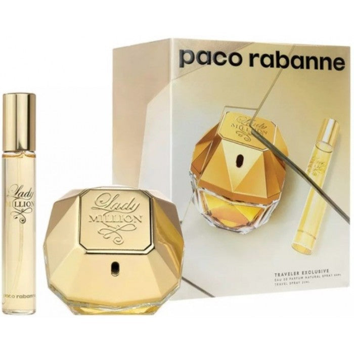 Set pro ženy <tc>PACO RABANNE</tc> Lady Million - Eau de Parfum 80 ml + 20 ml