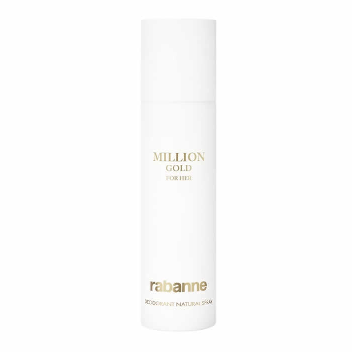 Rabanne Milion Gold pro její deodorantní přírodní sprej 150 ml