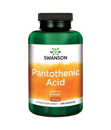 Pantotheenzuur 500 mg - 250 capsules