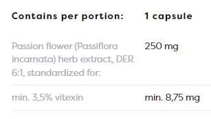 Passiflora 250 mg - 60 tobolek