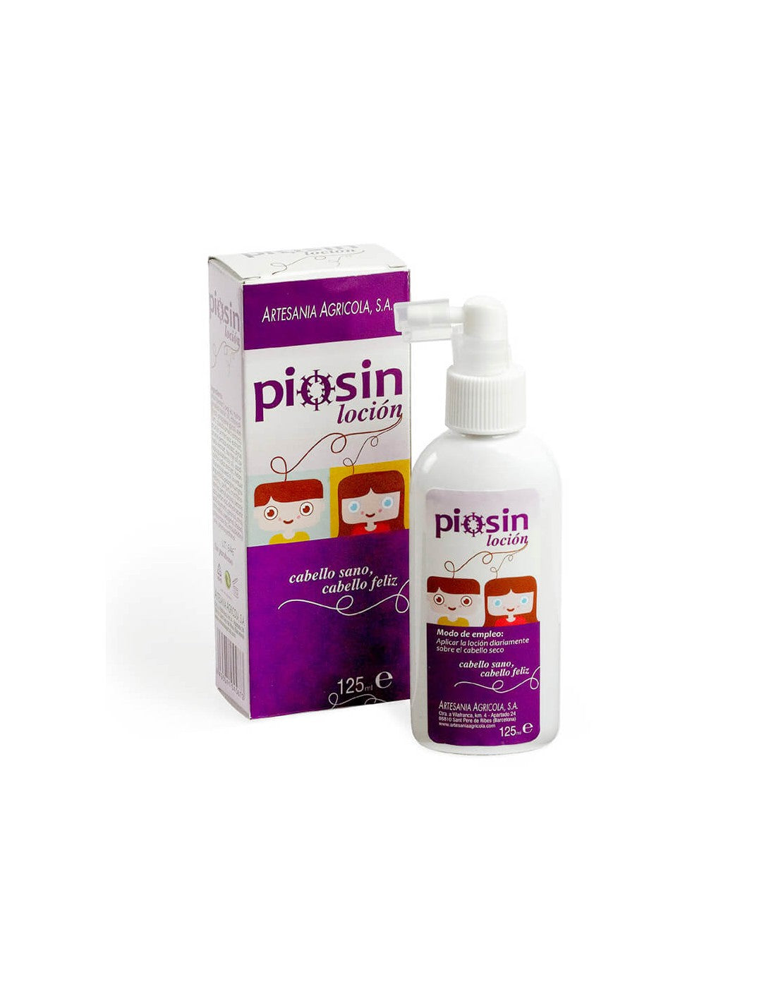Piosin locion - Lotion against lice, 125 ml Artesania