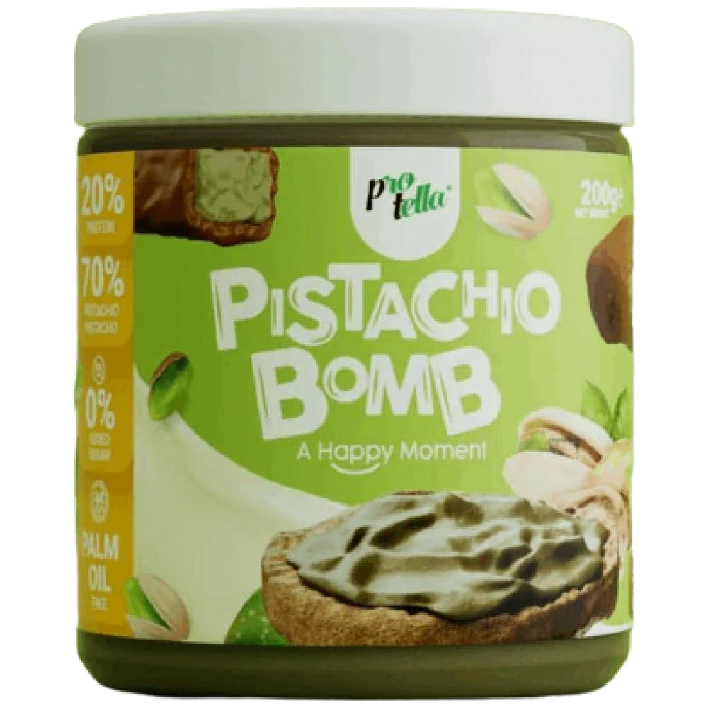 Pist hechiobo Bomm | 70% hunn de Pistache 200 Gramm geréckelt