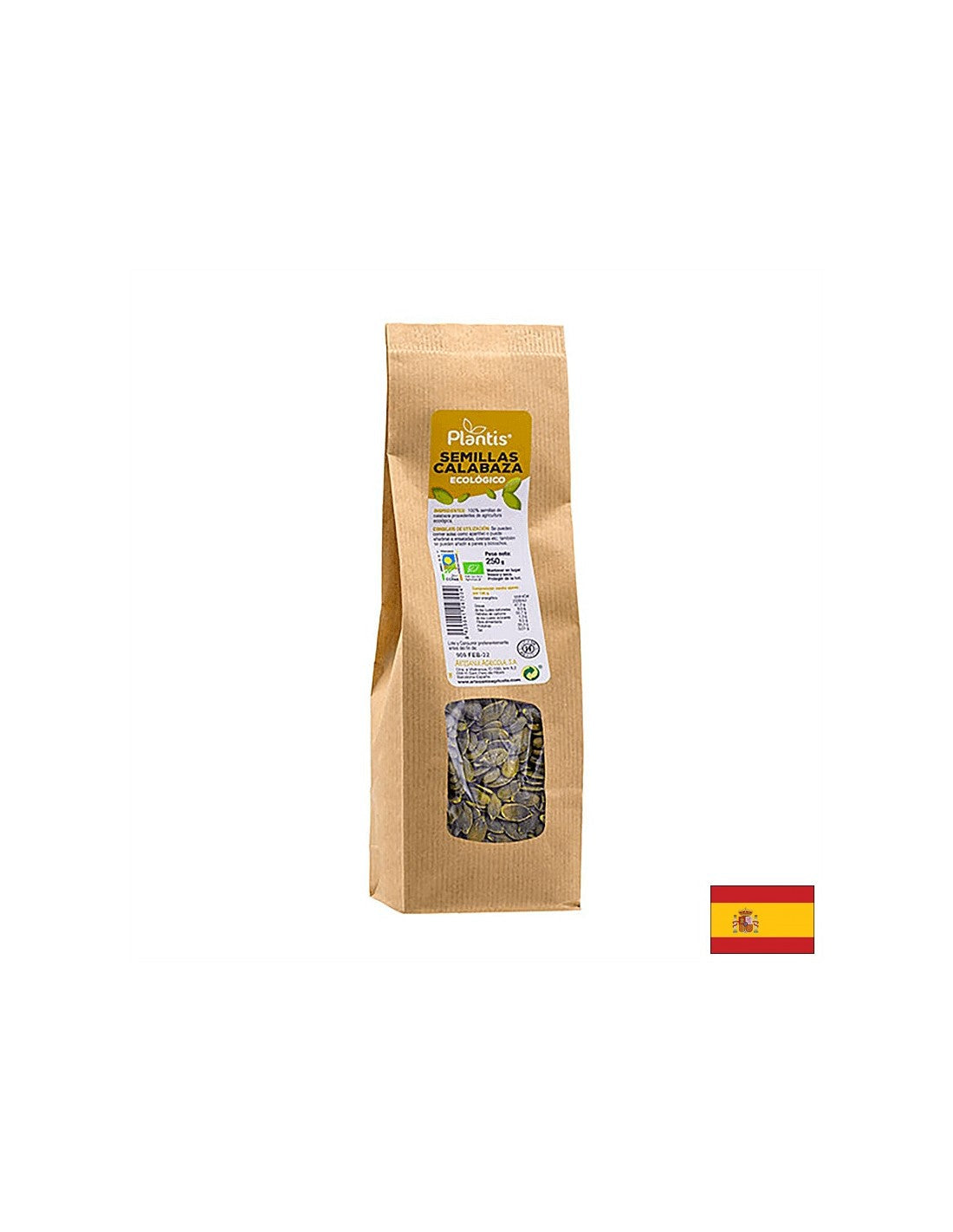 Dýňová semena (RAW) - Plantis®, Bio, 250 g