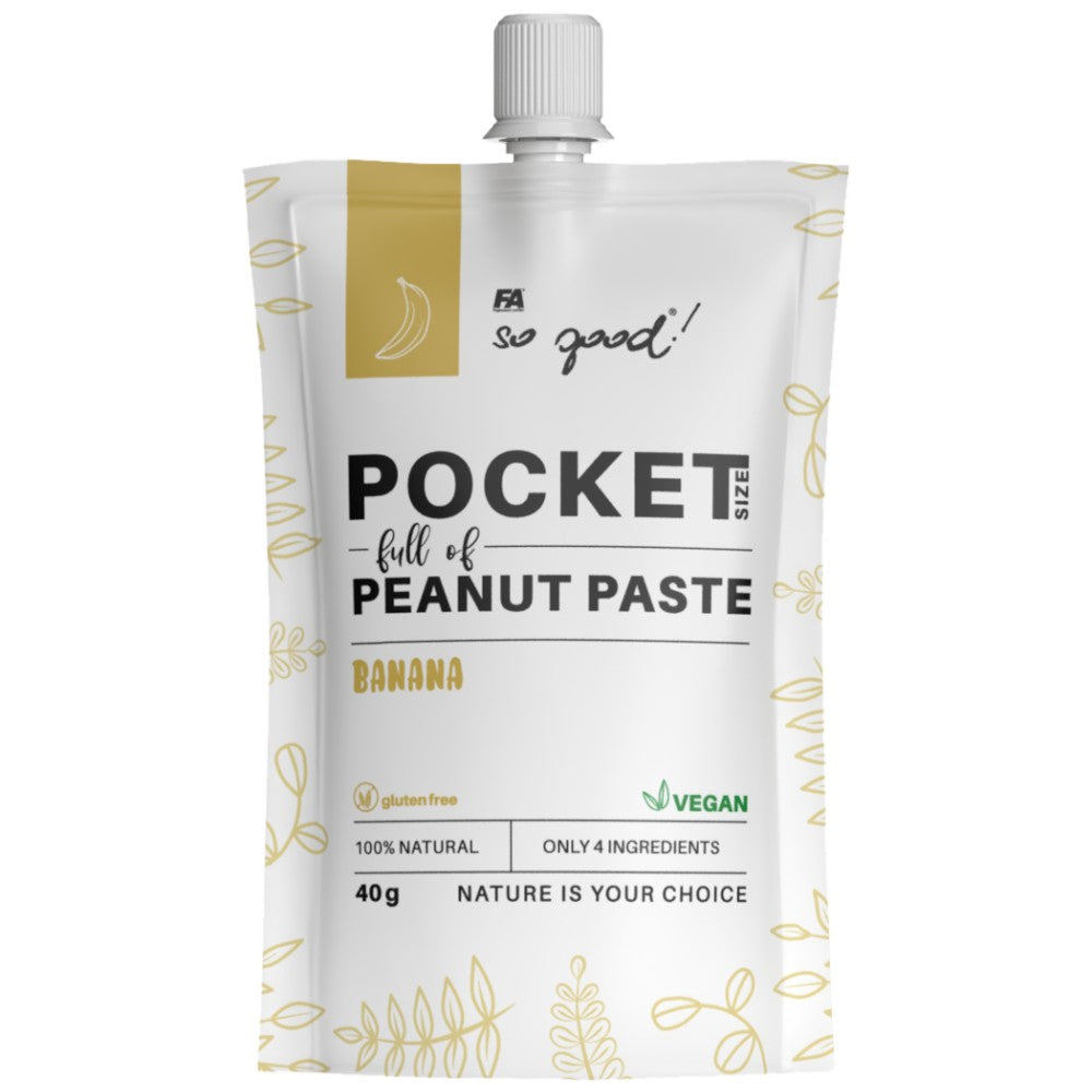 Velikost kapsy / plná pasty arašídového másla / různých příchutí 40 gramů