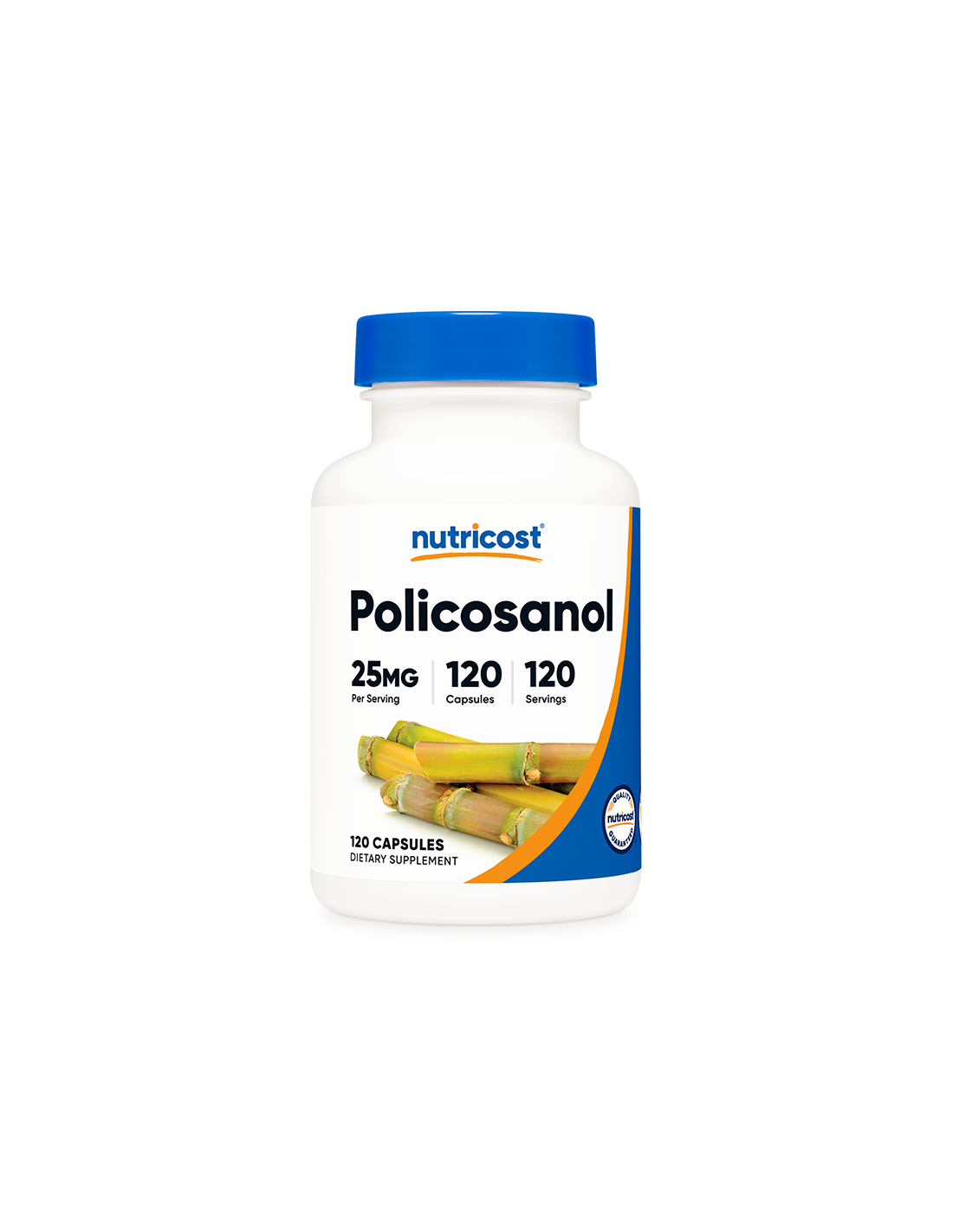 Układ sercowo-naczyniowy - Polico<tc>san</tc>ol, 25 mg x 120 kapsułek <tc>Nutricost</tc>
