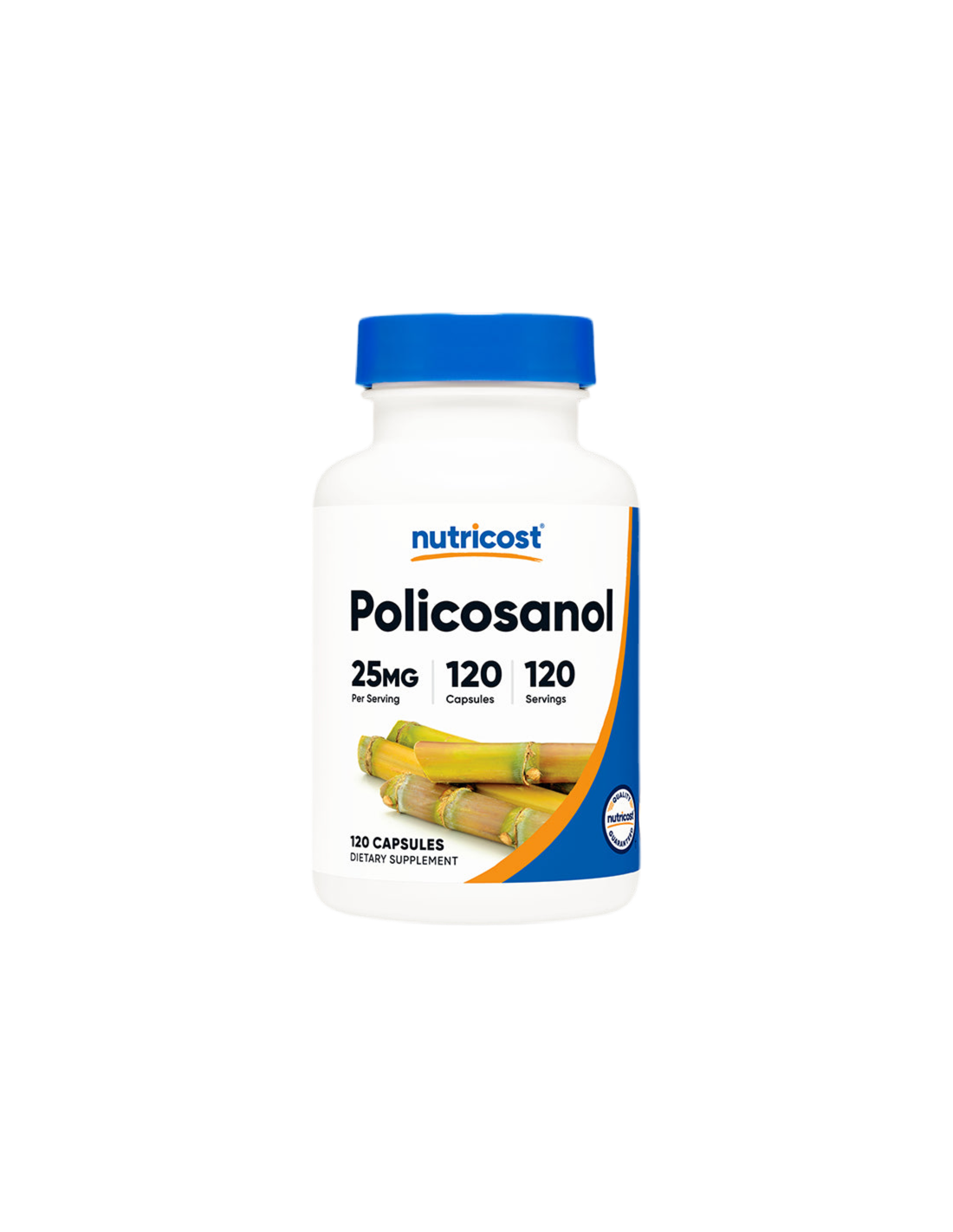 Układ sercowo-naczyniowy - Polico<tc>san</tc>ol, 25 mg x 120 kapsułek <tc>Nutricost</tc>