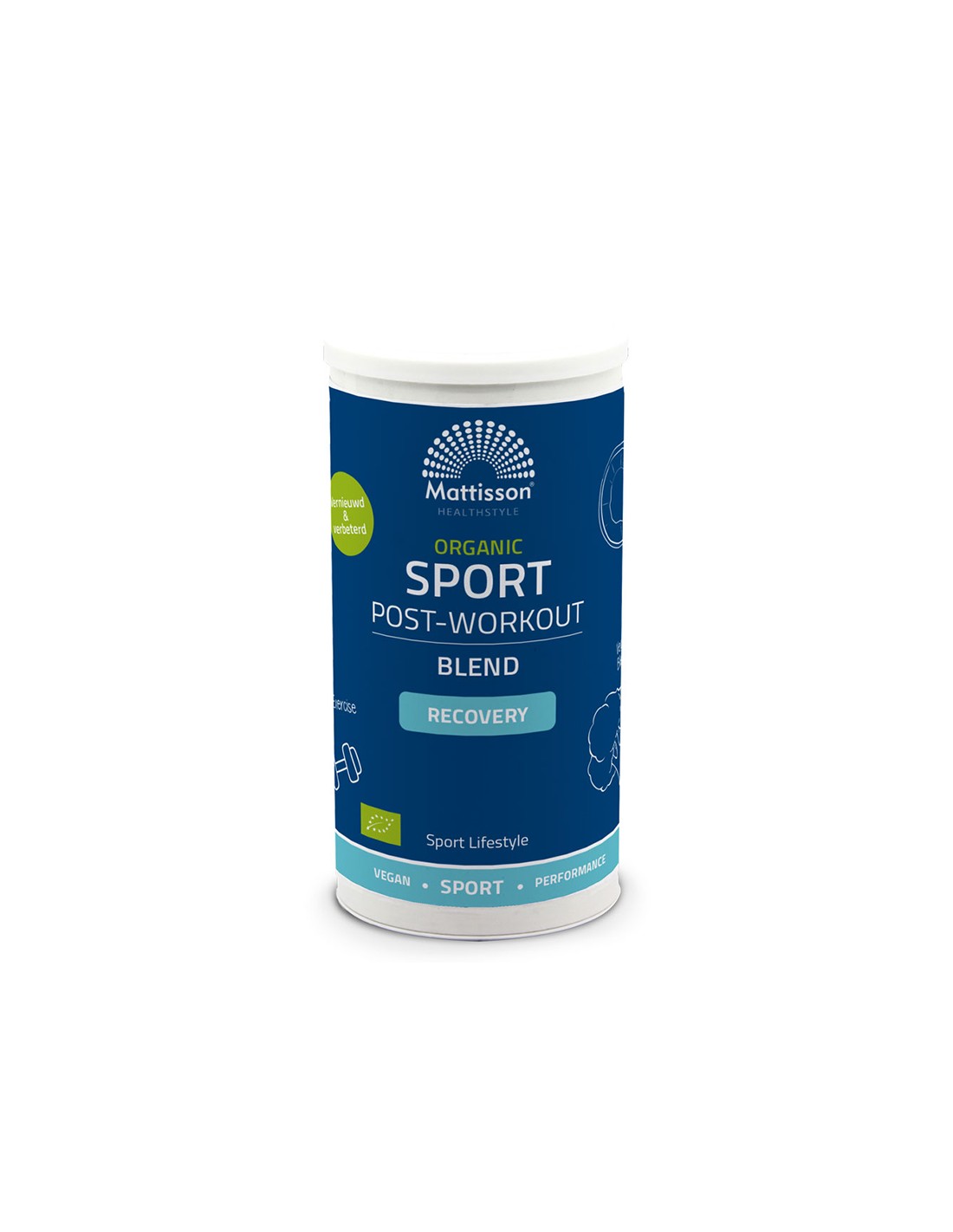 Mixture for Smoothies Post-Workout Blend Recovery BIO, 250 g powder