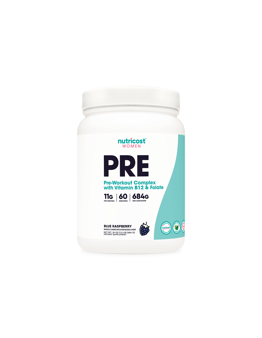 Complex fitness formula for women Pre-Workout, 684 g powder Nutricost