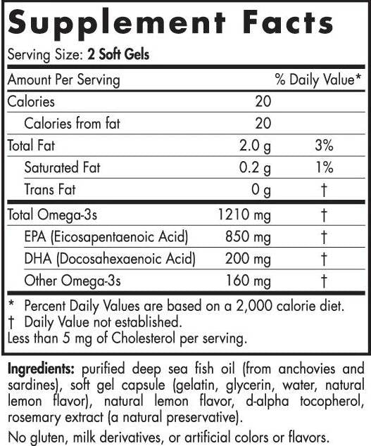 Proepa con GLA concentrado - 60 Softgels