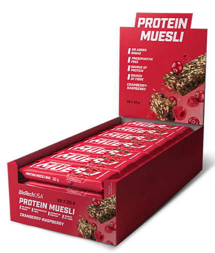 Box de muesli de proteínas/28 x 30 g