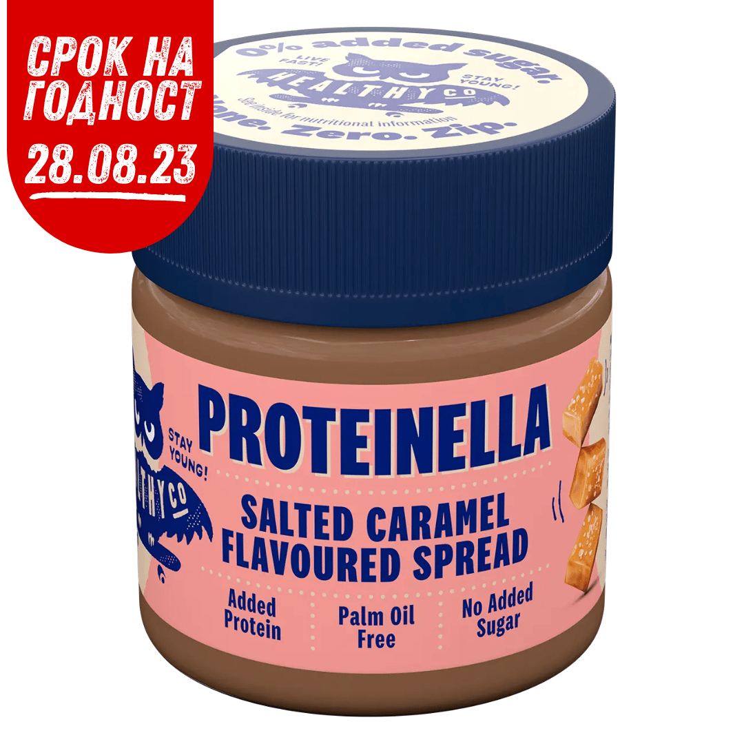 Proteinella solony karmel 200 g - bez dodania cukru i bez oleju palmowego