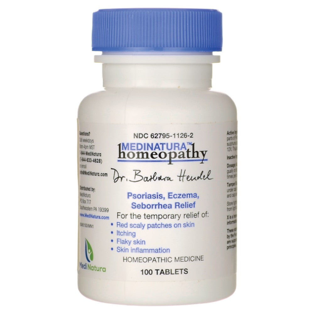 Psoriasis, Eczema, Seborrhea Relief 100 Tablets