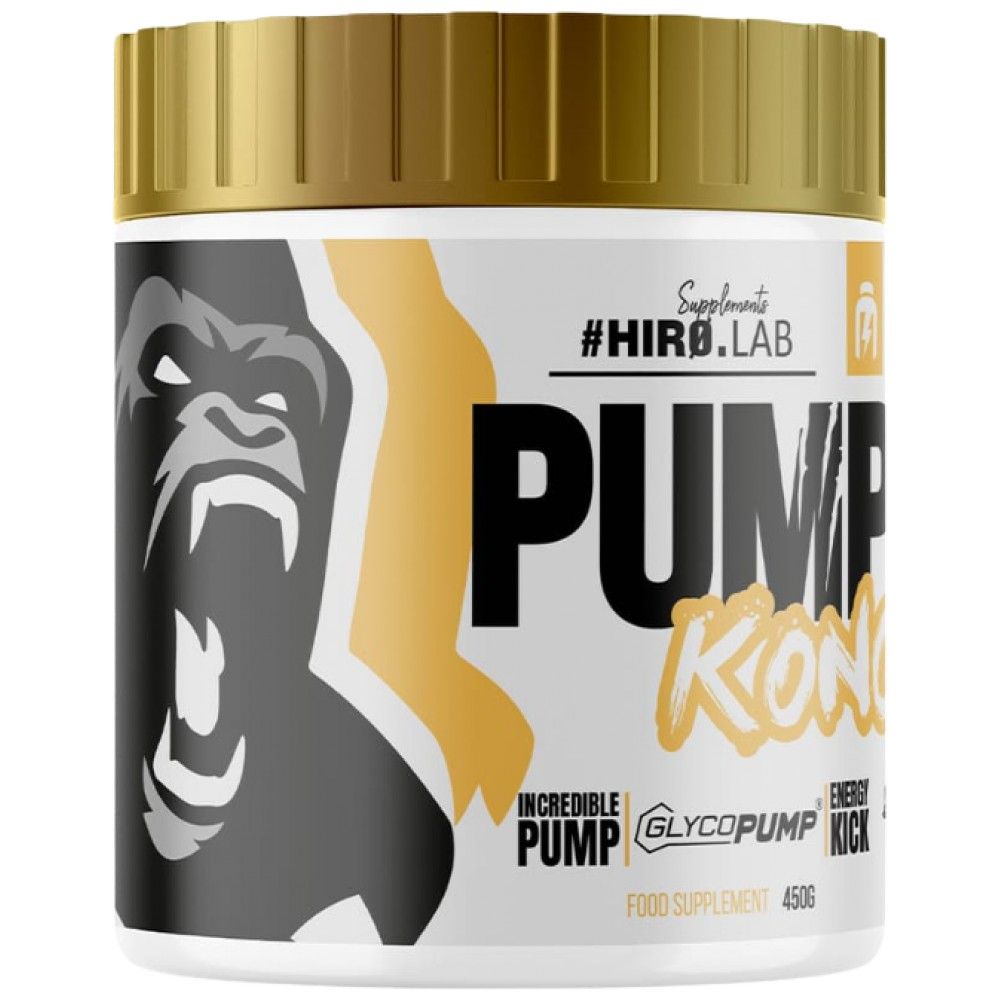 Bomba Kong Pre-entrenamiento | con GlyCopump® - 450 gramos