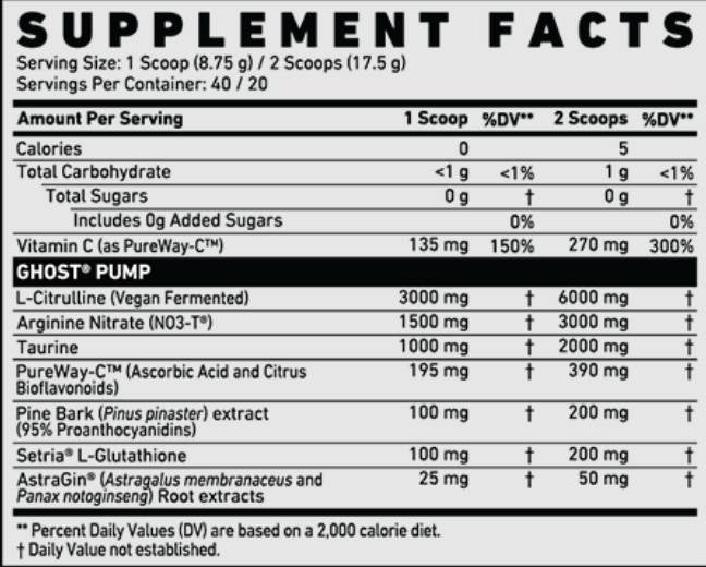 Pump V2 | Nitric Oxide Booster - 270 grams