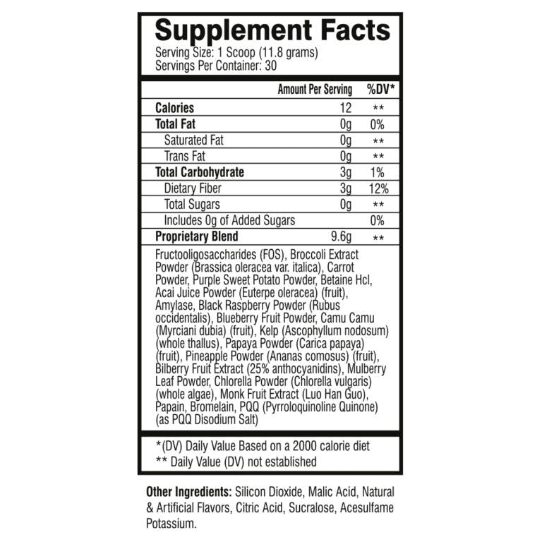 Pure | Fruits & Greens Formula - 354 grams