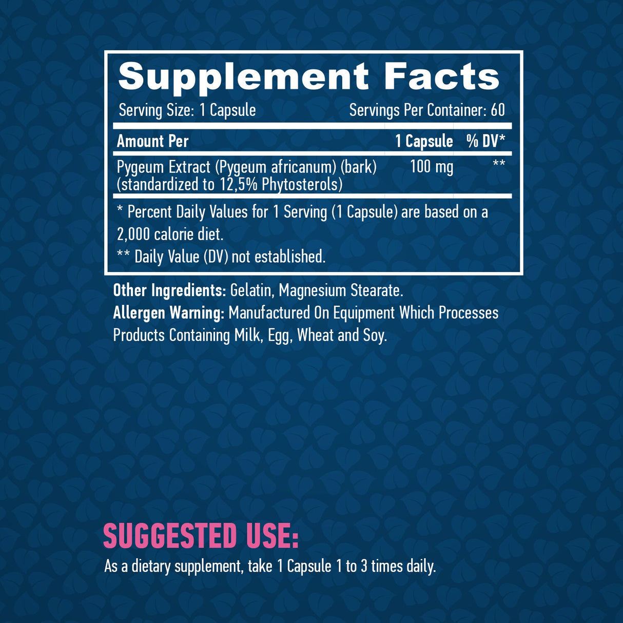 Pigum fir mech 100 mg. / 60 Tassples