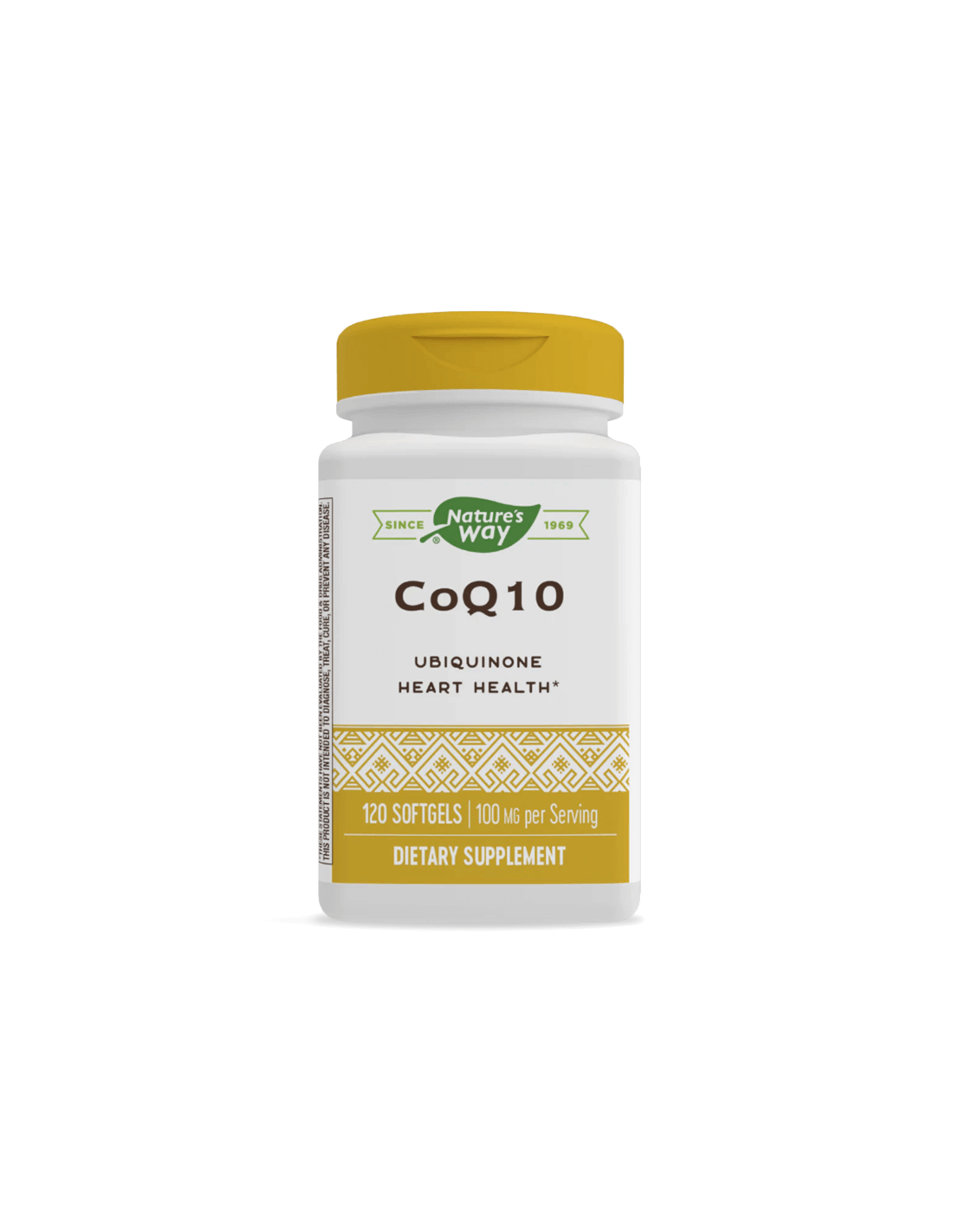 Coenzyme Q10 (Ubiquinone) for a healthy heart, 100 mg, 60 softgel capsules