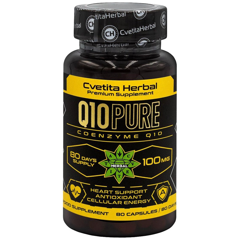 Q10 gryna 100 mg - 80 kapsulės