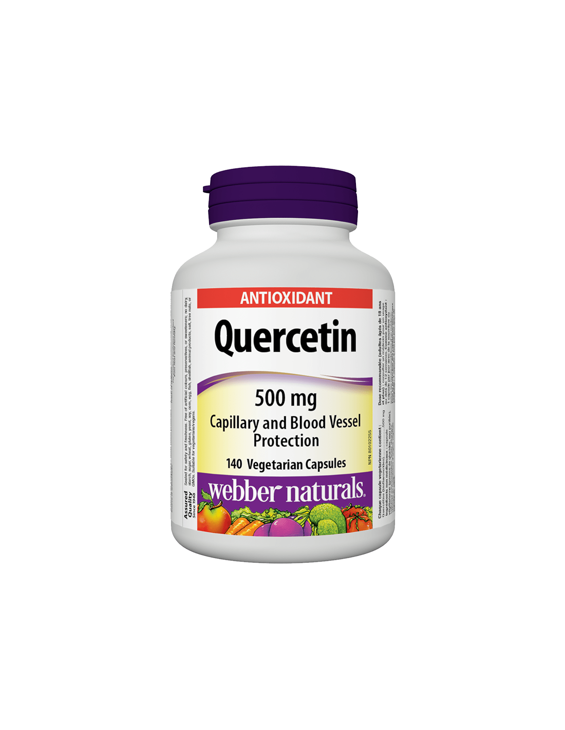 Quercetin / quercetin 500 mg, 140 tobolek