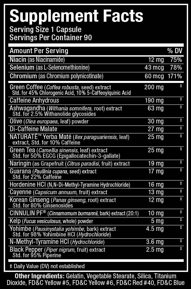 RapidCuts Shredded 90 capsules