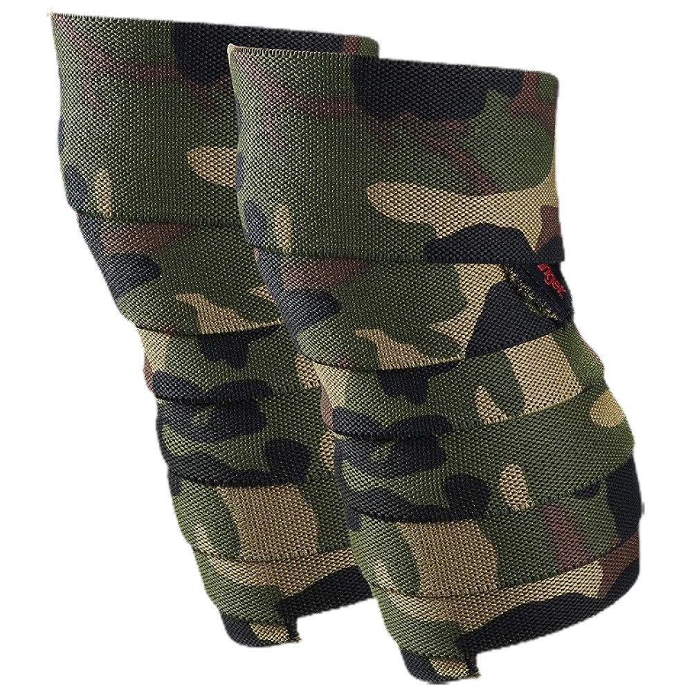 Zabalení kolena červené linie - camo