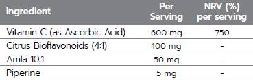 Renew Vitamin C With Citrus Bioflavonoids - 60 Tablets