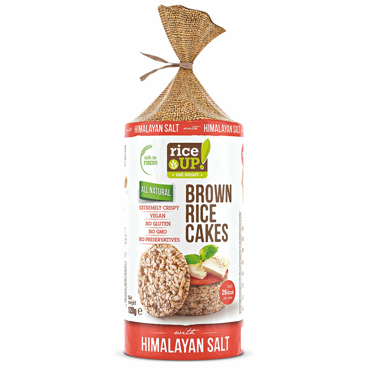 Rice UP! Brown Rice Cakes - 120g