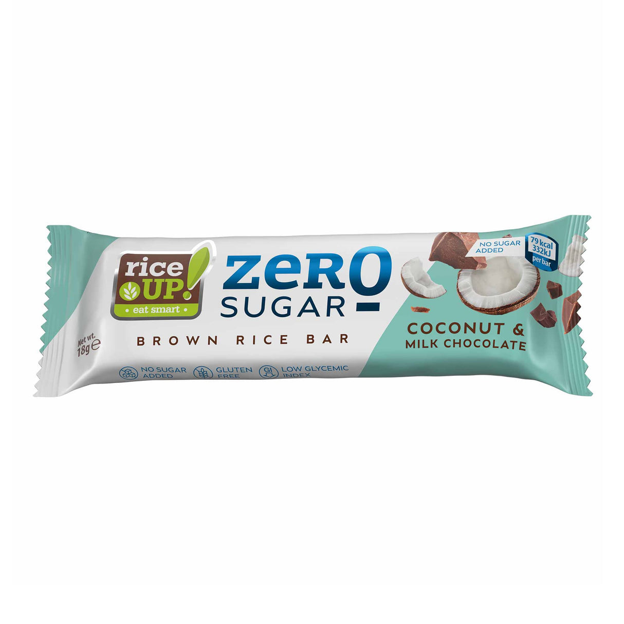RiceUP! ZERO SUGAR - Rice bar 18 g