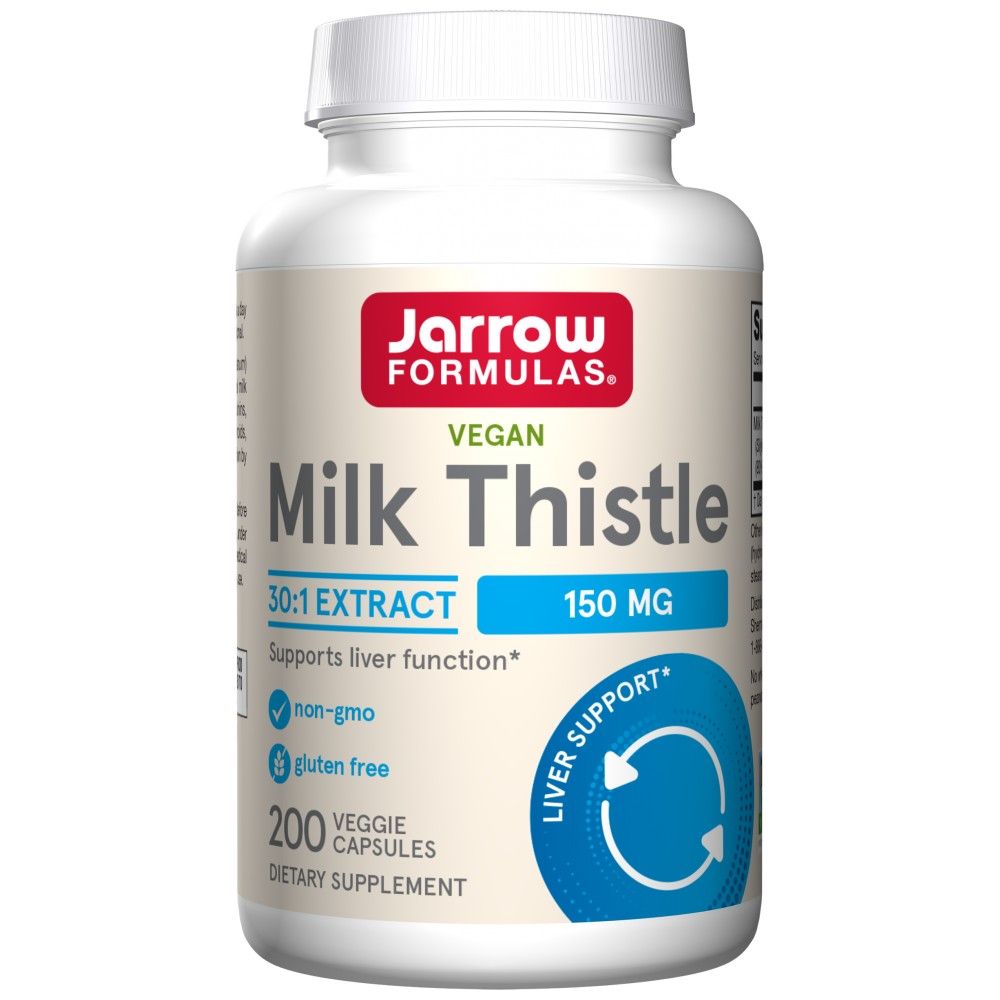 Milk Thistle 150 mg | Standardized 30:1 Extract - 200 capsules