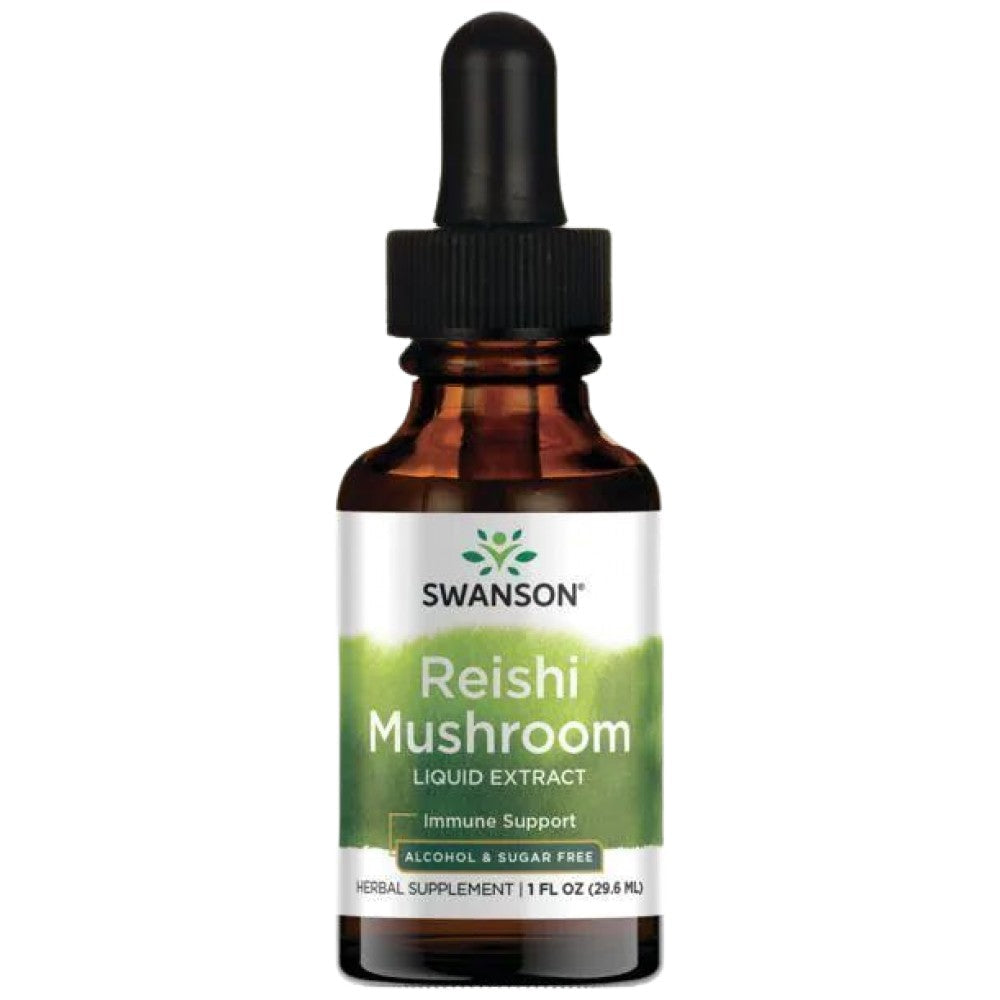 Reishi Mushroom Liquid Extract (Alcohol- & Sugar-Free) - 29.6 ml