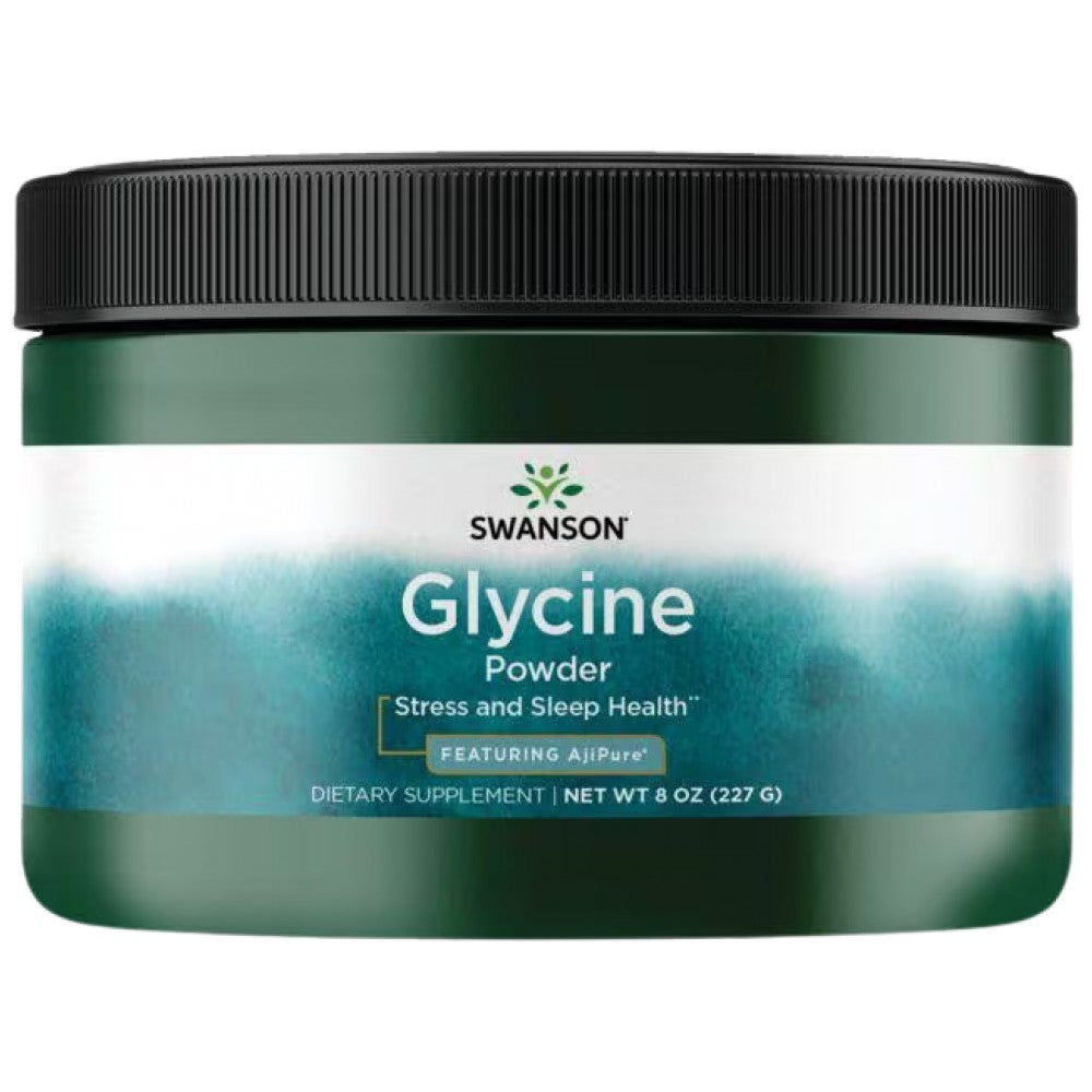 Ajipure glicyna proszek - 227 gramów