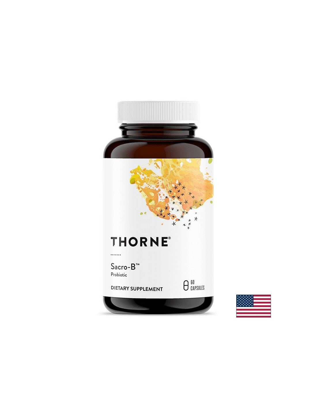 Saccharomyces bullardi Sacro-B™ Probiotic, 5 billion active probiotics x 60 capsules