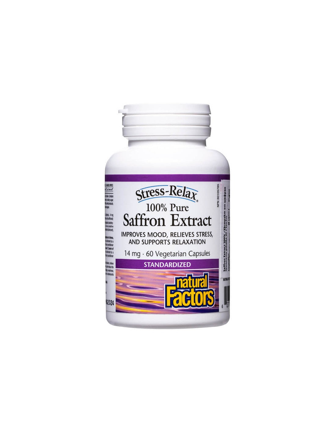 Saffron Extract 100% Saffron Extract 60 V capsules Natural Factors