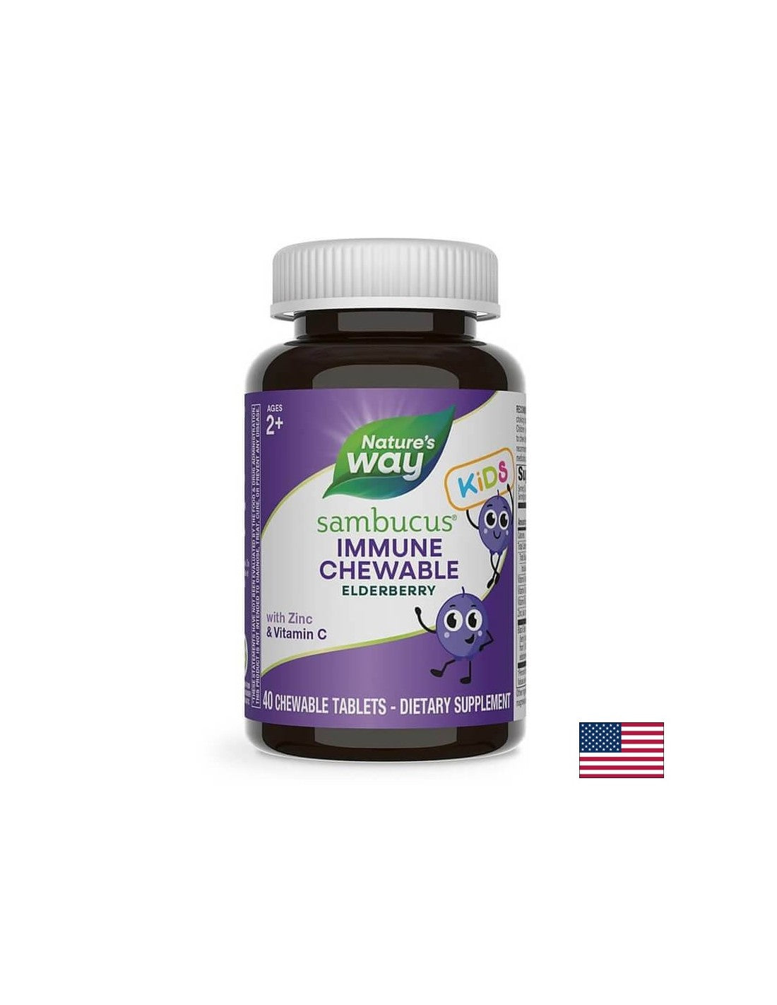 Sambucus fir Kanner / Sambukus fir Kanner x 40 Korwing Tablets Natur's Wee