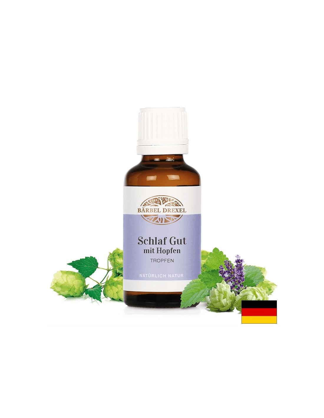 Schlaf Gut mit Hopfen Tropfen / Drops for sleep, Tincture, 30 ml Bärbel Drexel